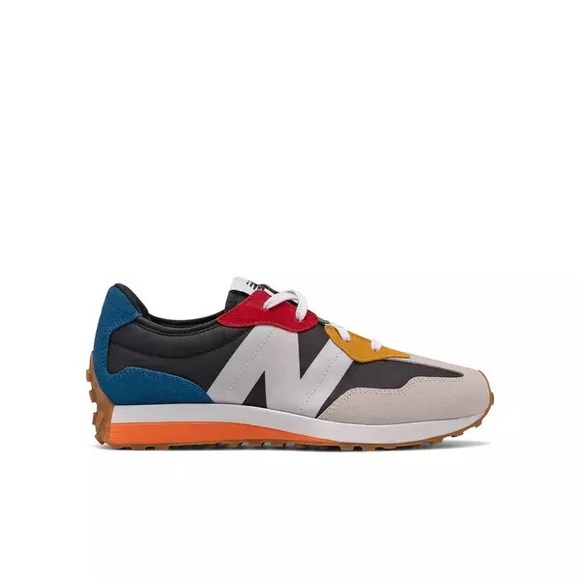 SOLD EUC New Balance 327 “Color Bright” size 4.5 Youth/7.5 Women’s. - Picture 3 of 9